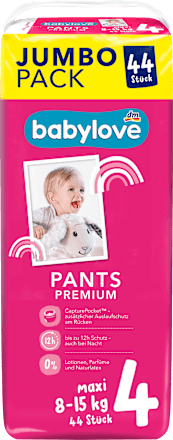 Baby Pants Premium Gr. 4 (8-15 kg) Jumbopack babylove