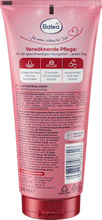 Bodylotion Creme-Öl Kirsche Balea