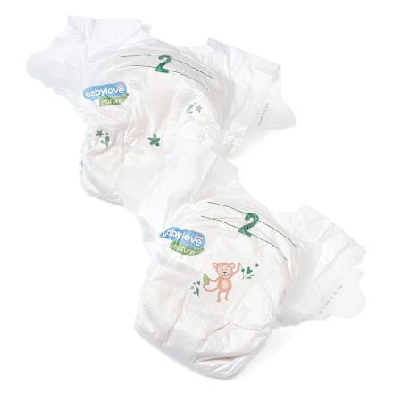 Pieluszki rozmiar 2, mini, 3-6 kg babylove