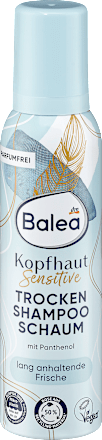 Trockenshampoo Schaum Kopfhaut Sensitive Balea