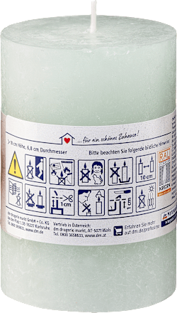 svíčka rustikální 100/68, polar Profissimo