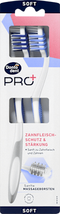 Zahnbürste PRO+ Zahnfleischschutz & Stärkung, soft Dontodent PRO+