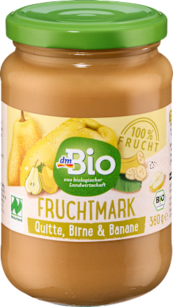 Fruchtmark Quitte-Birne mit Banane dmBio