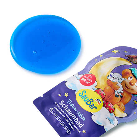 Bagnoschiuma colorato dolci notti SauBär