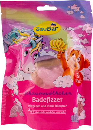 šumivá koupelová tableta 3x50 g SauBär