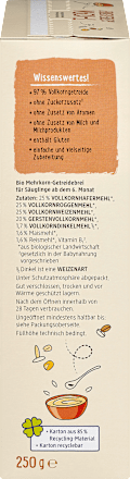 Getreidebrei 7-Korn ab dem 6. Monat dmBio