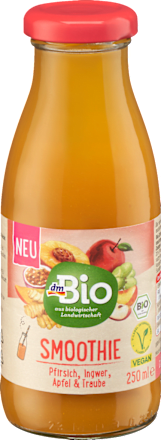 Smoothie s breskvom, đumbirom, jabukom i grožđem dmBio