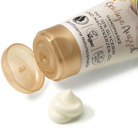 Maschera idratante mani di seta alverde