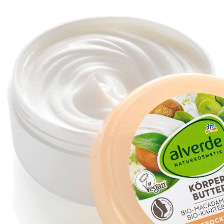 Körperbutter Macadamianuss alverde NATURKOSMETIK