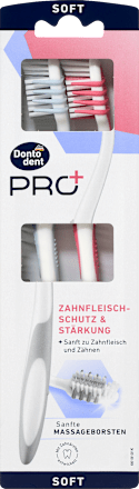 Zubná kefka PRO+ masážna, na posilnenie ďasien, Soft Dontodent PRO+