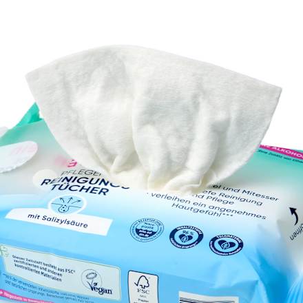 Salviette detergenti per pelli impure Balea