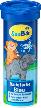 Таблетки за оцветяване на вана, различни цветове SauBär