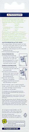 Aufsteckbürste Active Cross Dontodent