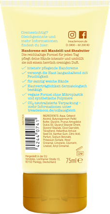 Handcreme busy honeybee mit Mandelöl, intensive Pflege treaclemoon