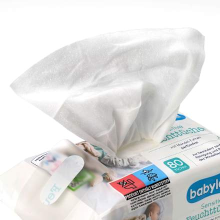 Șervețele umede sensitive 4x80 babylove