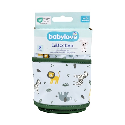 Podbradníky s praktickým vreckom babylove