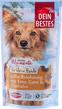 Hundeleckerli Softe Belohnung mit Ente, Gans & Truthahn Dein Bestes