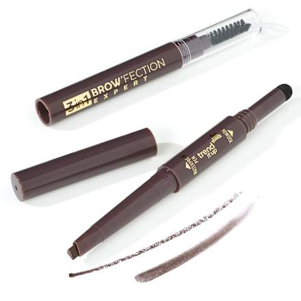 Augenbrauenstift 3in1 Brow'fection Expert 040 Dark Chocolate Brown trend !t up