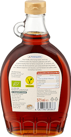 Javorov sirup - grad C dmBio