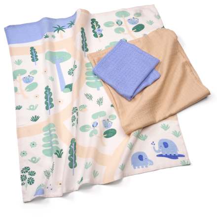 Látkové plienky - 80x80 cm babylove