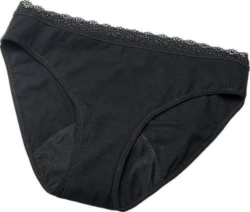 Slip mestruale lavabile con pizzo - tg. XS Jessa