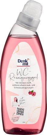 Gel za čiščenje straniščne školjke z vonjem malin Denkmit