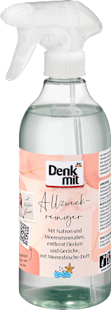 Allzweckreiniger Spray Natron Meeresmineralien Denkmit