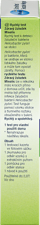 Hitri test za ugotavljanje prisotnosti Helicobacter pylori Mivolis