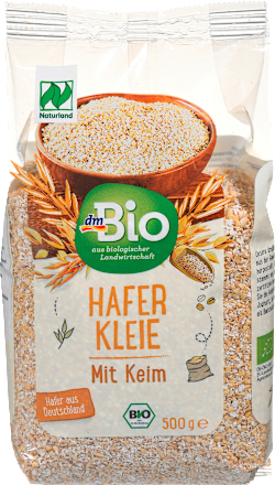 Getreide Haferkleie mit Keim dmBio