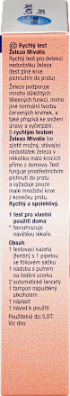 Test rapid pentru fier Mivolis