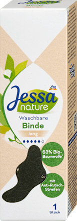 Менструална подложка nature, дълга Jessa