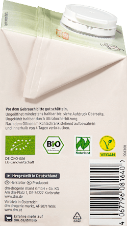 Koncentrat za pripremu zobenog napitka  dmBio
