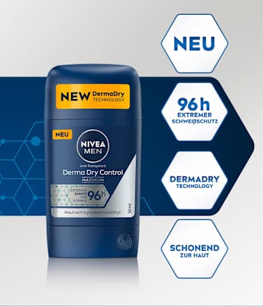 Antitranspirant Deostick Derma Dry NIVEA MEN