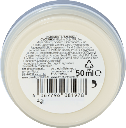 PURE & STRONG dezodorans krema alverde NATURKOSMETIK