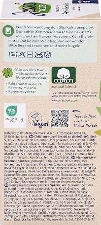 nature menstrualne perive gaćice s čipkom, veličina S – crna  Jessa