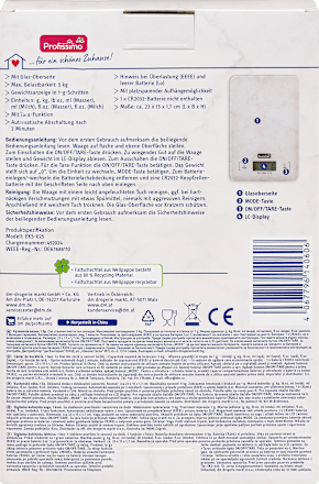 Küchenwaage digital Profissimo