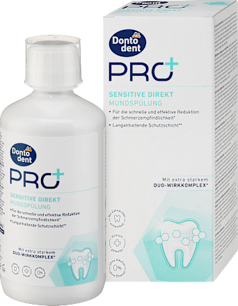 PRO+ tečnost za usta Sensitive Direkt Dontodent PRO+