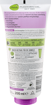 REPAIR&CARE 4IN1 maska za kosu alverde NATURKOSMETIK