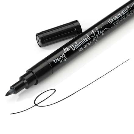 fix na zdobení nehtů 020 Black trend !t up