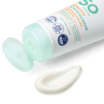 Sonnencreme sensitiv LSF 50, Überfüller SUNDANCE