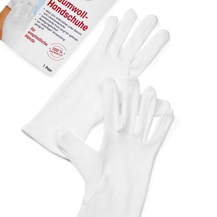 Baumwoll-Handschuhe (1 Paar) Mivolis