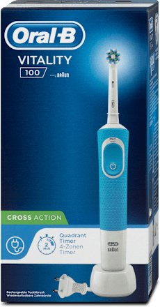 elektrische Zahnbürste Vitality Cross Action blau Oral-B