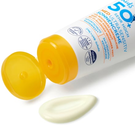 Kids MED ULTRA SENSITIV otroška krema za zaščito pred soncem, ZF 50+ (zelo visoka zaščita) sundance
