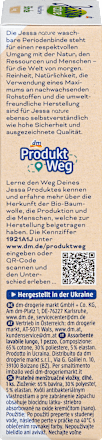Waschbare Binde schwarz Lang nature Jessa