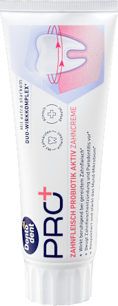 Zahnpasta Pro+ Zahnfleisch Probiotik Aktiv Dontodent PRO+