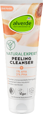 Gel de curățare exfoliant pentru față alverde NATURKOSMETIK