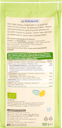 Veľkonočný chrumkavý snack  dmBio