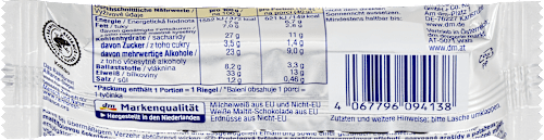 Barretta proteica 33% con caramello e arachidi Sportness