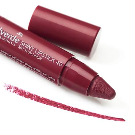 Ruj Shiny Nr. 40 Natural Brown alverde NATURKOSMETIK