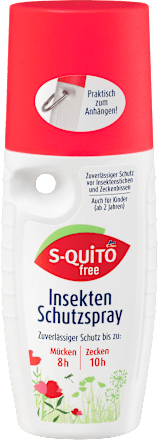 Sprej protiv uboda i ugriza insekata S-QUiTO free